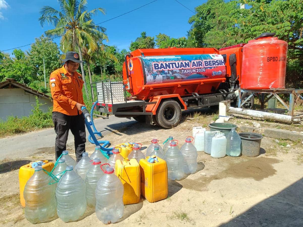 Kemarau Mulai Hantam Jatim, Ratusan Warga Bondowoso Krisis Air 