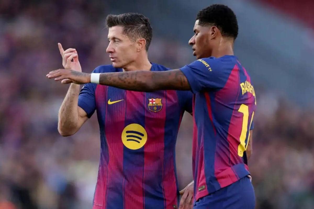 Barcelona Tunda Keputusan Kontrak Rashford Dan Lewandowski