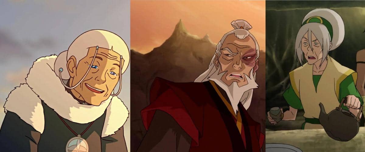 Katara, Zuko, dan Toph di Avatar Korra.jpg
