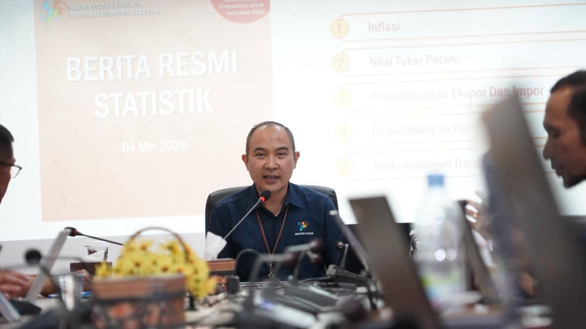Ekspor Sumsel Melemah Imbas Inflasi hingga Ketidakpastian Global