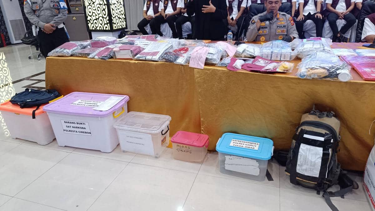 Dalam Dua Bulan 593 Pelaku Penyalahgunaan Narkoba Diringkus Polda. IDN Times/Debbie Sutrisno