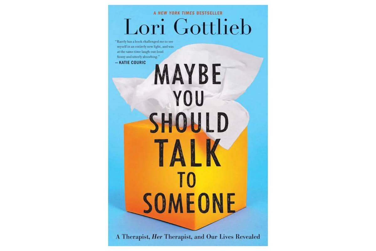cover buku Maybe You Should Talk To Someone