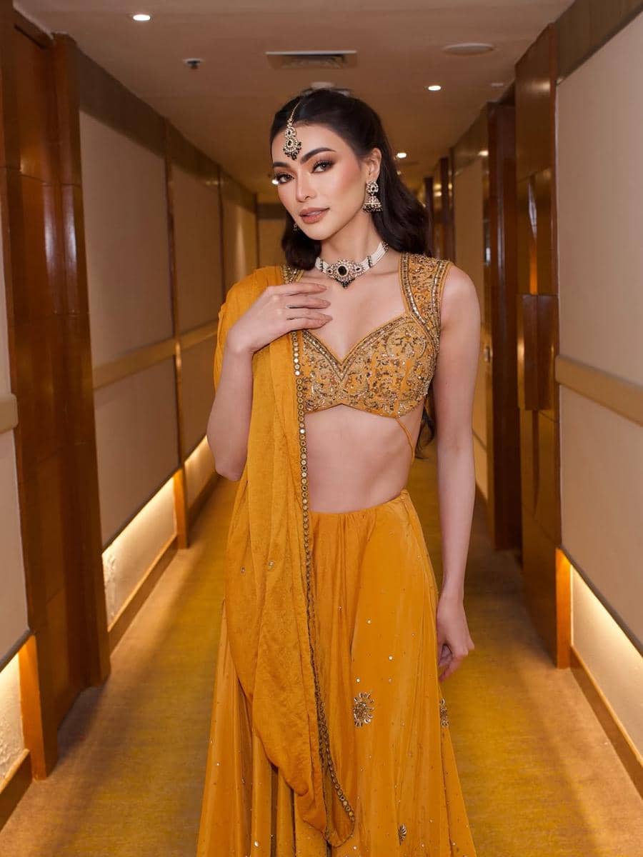 Potret Kunjungan Miss Grand International 2025 Emma Tiglao ke India