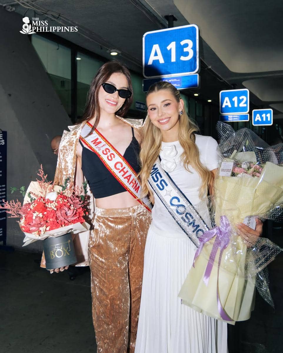 Potret Kunjungan Miss Cosmo 2025 Yolina Lindquist di Filipina