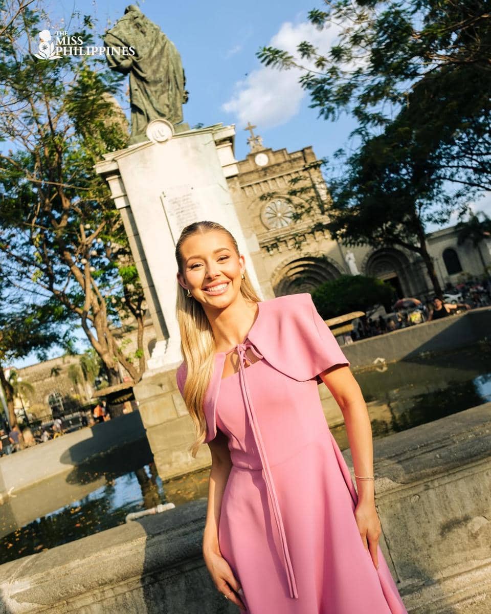 Potret Kunjungan Miss Cosmo 2025 Yolina Lindquist di Filipina