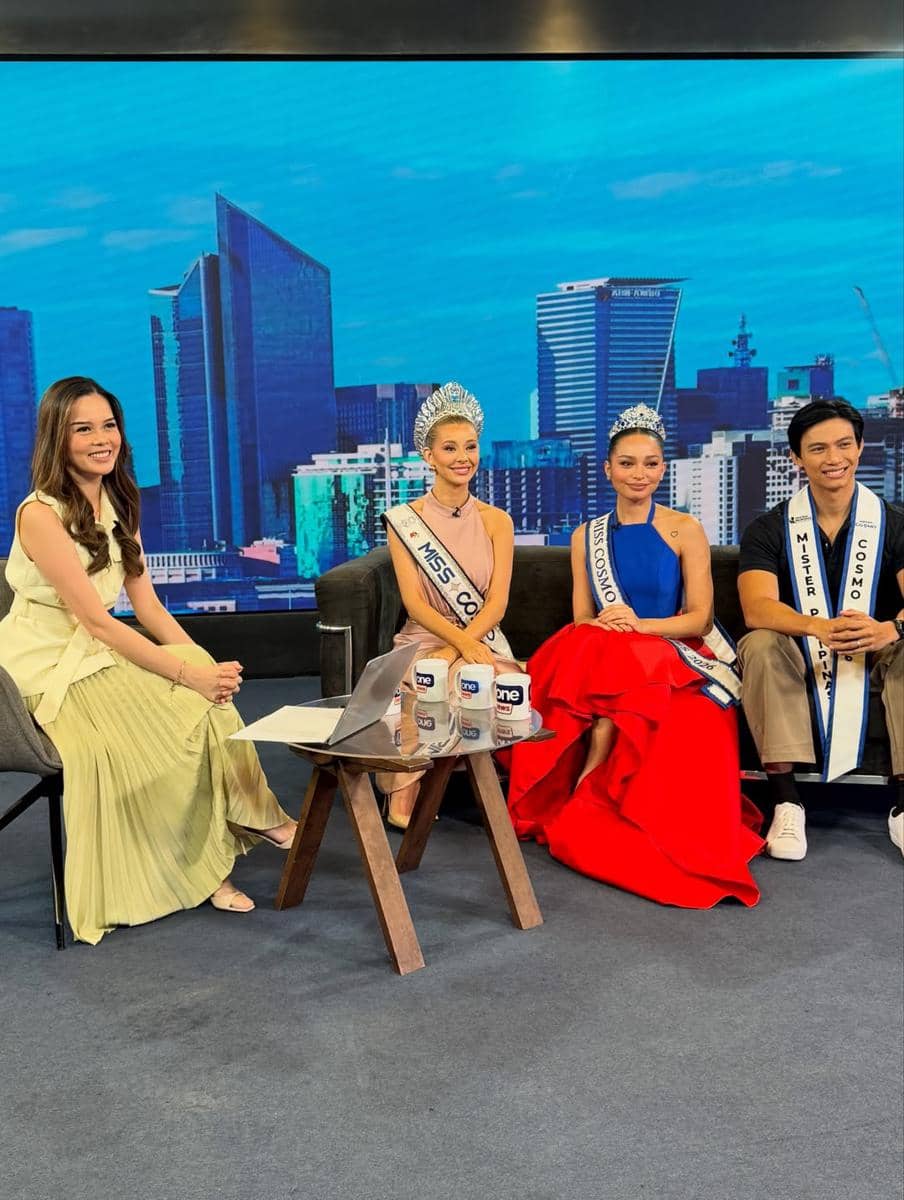 Potret Kunjungan Miss Cosmo 2025 Yolina Lindquist di Filipina