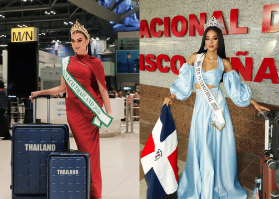 7 Potret Keberangkatan Finalis Miss Eco International 2026 ke Mesir