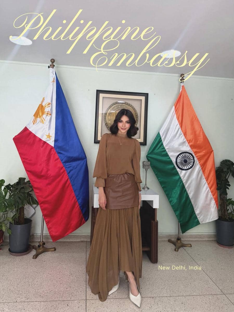 Potret Kunjungan Miss Grand International 2025 Emma Tiglao ke India