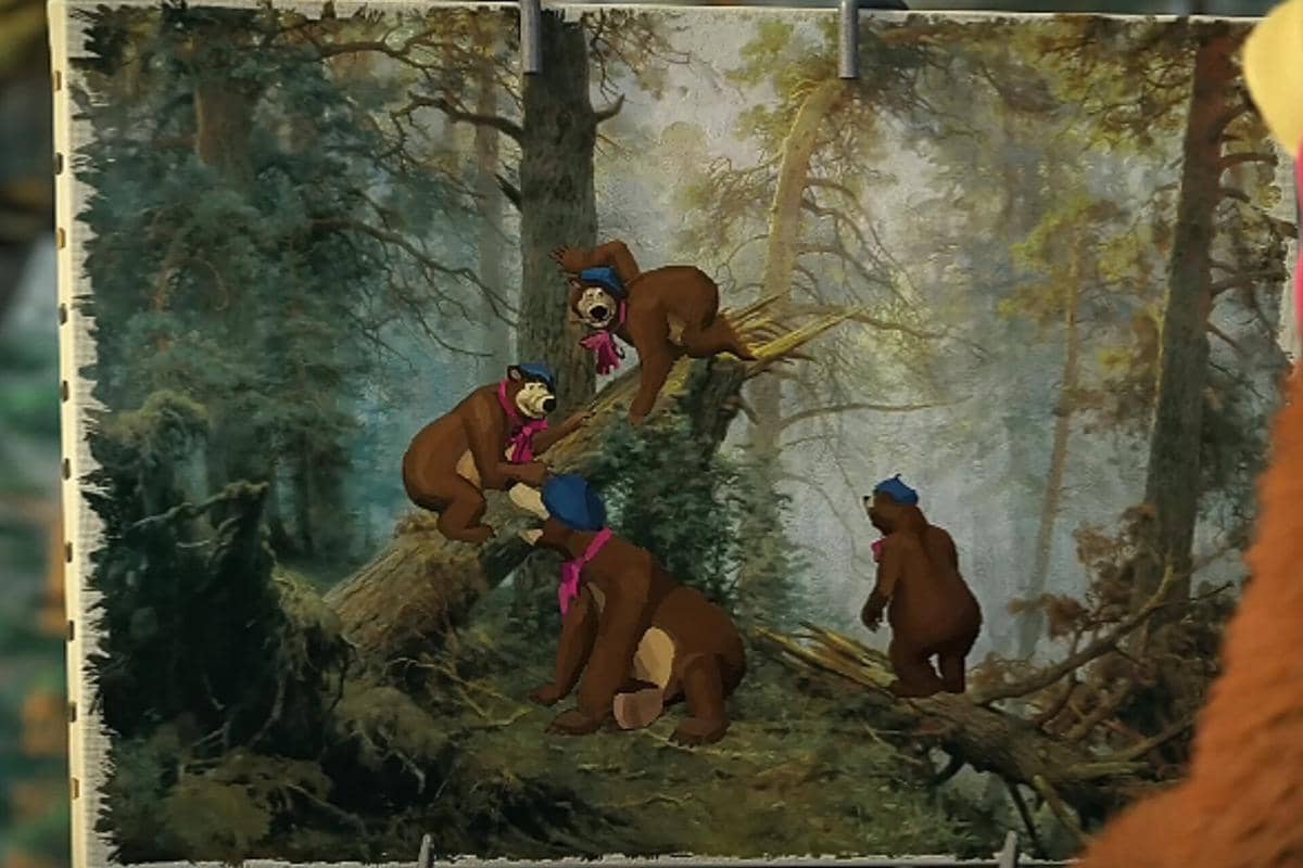 Masha and the Bear episode Liar, Liar, Pants on Fire!