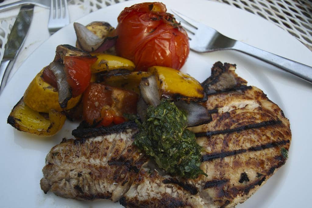 hidangan dari daging ikan opah