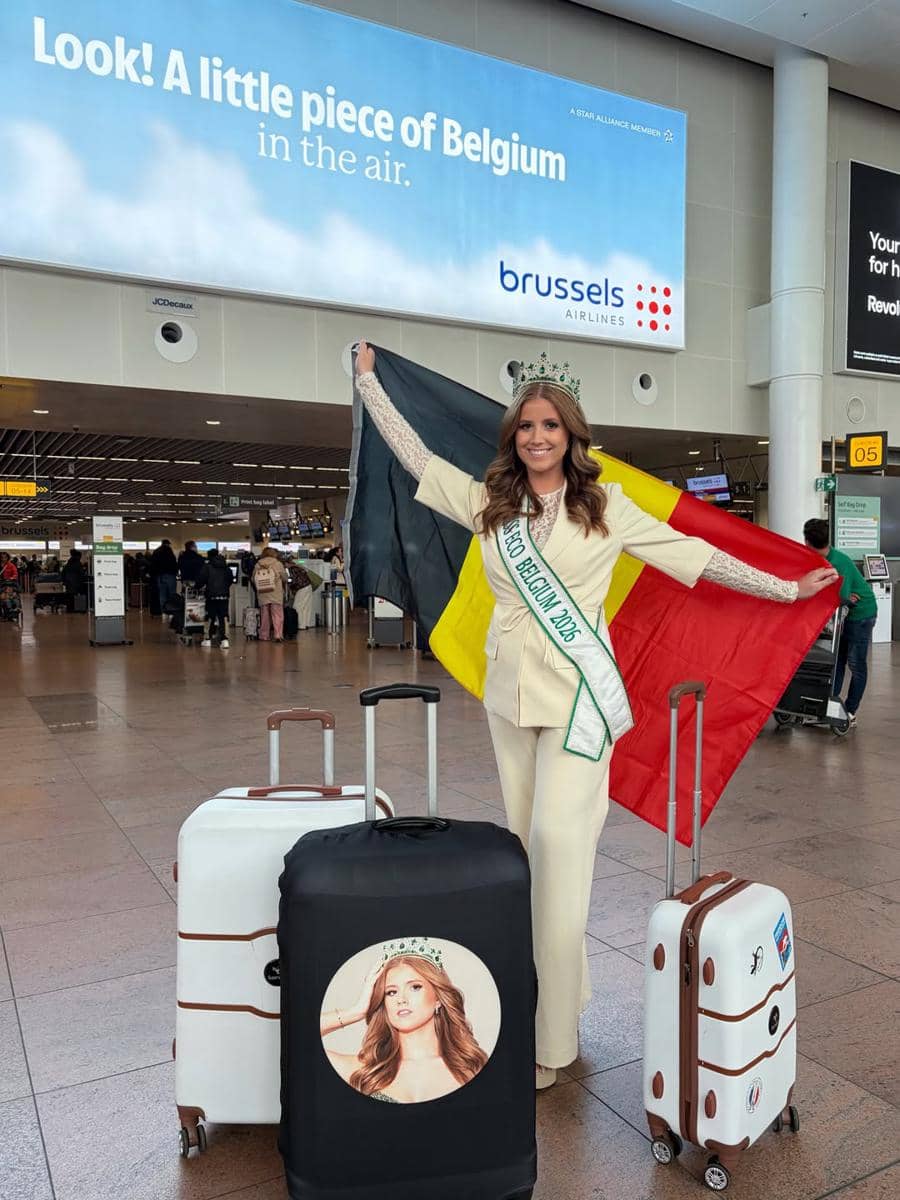Potret Keberangkatan Finalis Miss Eco International 2026 ke Mesir