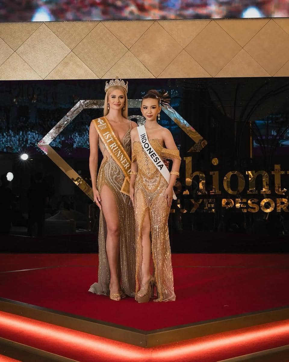 Potret Finalis di Sashing Ceremony Miss Aura International 2026