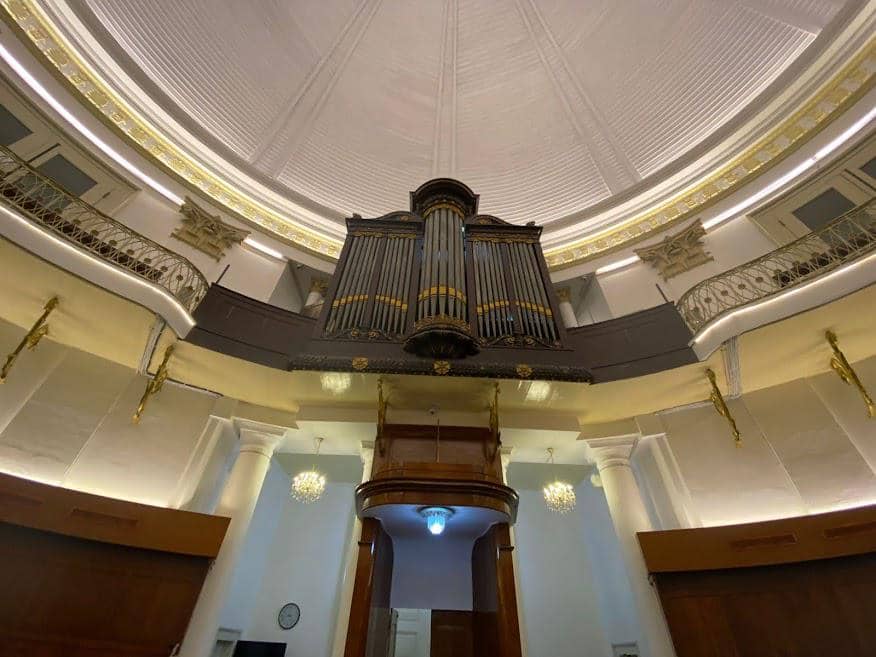 potret orgel pipa Gereja Immanuel