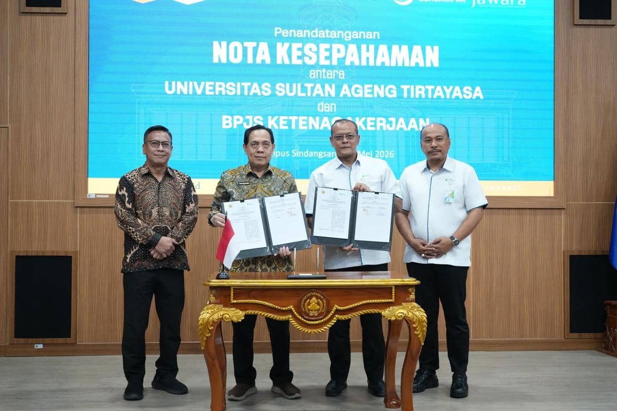 BPJS Ketenagakerjaan dan Untirta Kolaborasi Lindungi Mahasiswa Magang