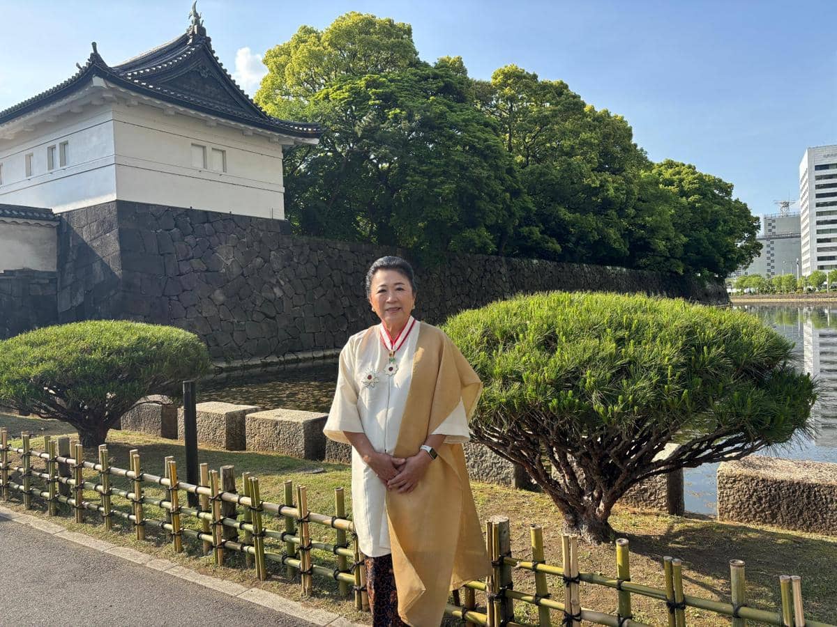 Jepang Anugerahi Mari Elka Tanda Jasa The Order of the Rising Sun
