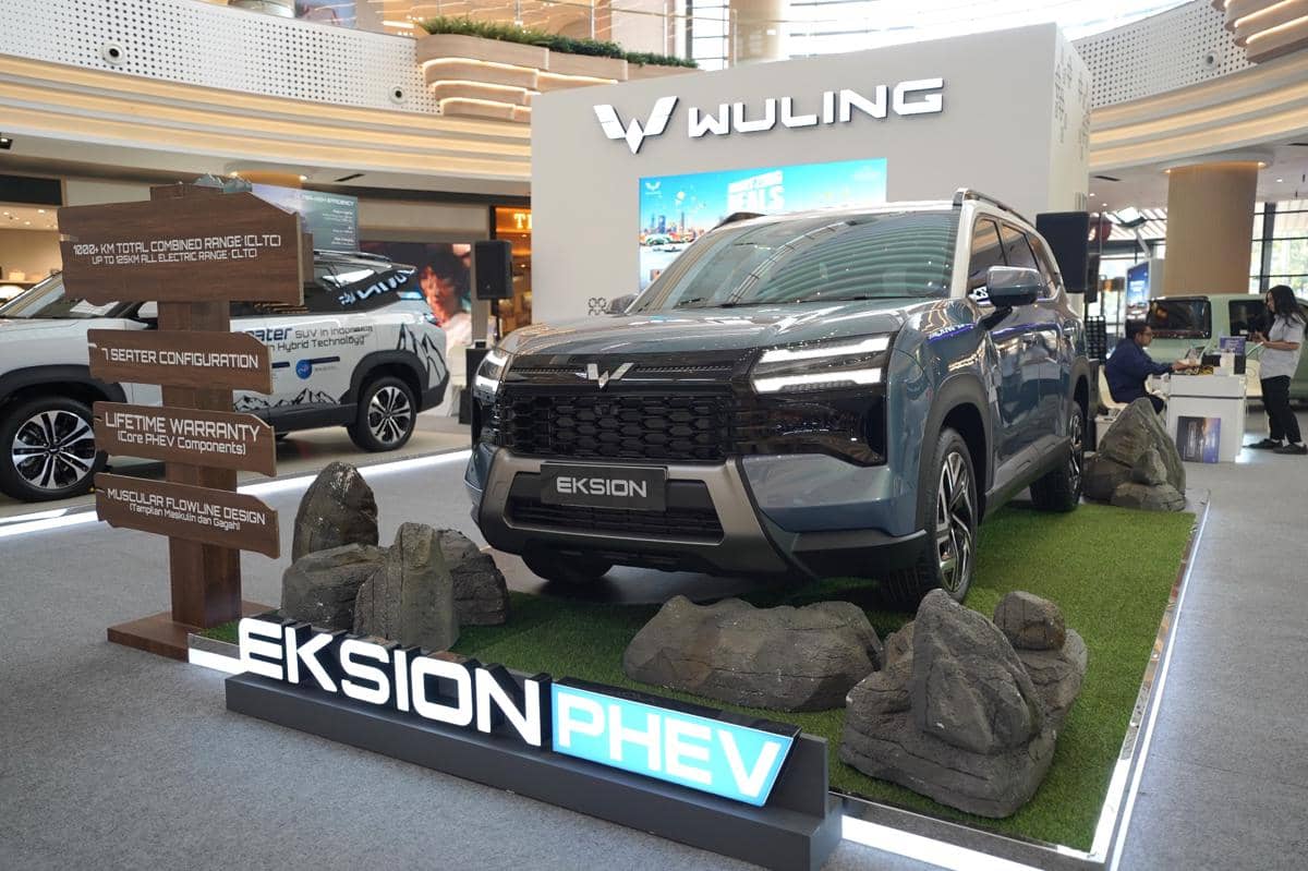 Wuling Eksion Resmi Diperkenalkan di Bekasi, Andalkan EV dan PHEV