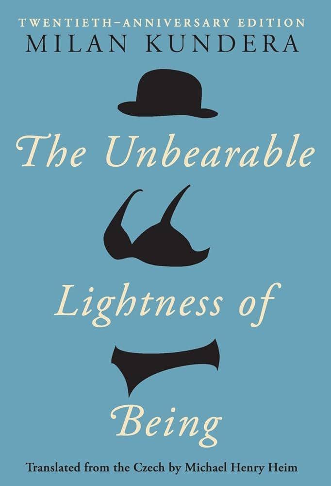 Cover buku "The Unbearable Lightness of Being"