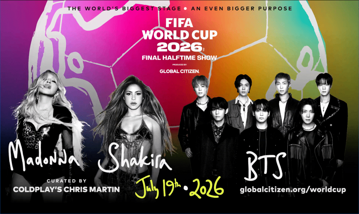 BTS, Madonna, Shakira Tampil di Halftime Show Final Piala Dunia 2026