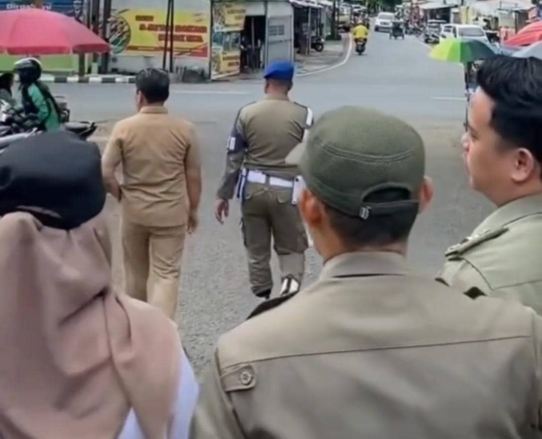 Tangkapan layar video rekaman BKPSDM Palembang (Dok. IDN Times)