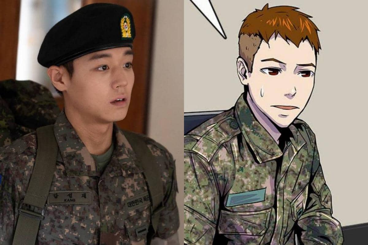7 Perbandingan Karakter The Legend of Kitchen Soldier dari Webtoon-nya