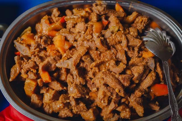 Potret gongso daging kambing