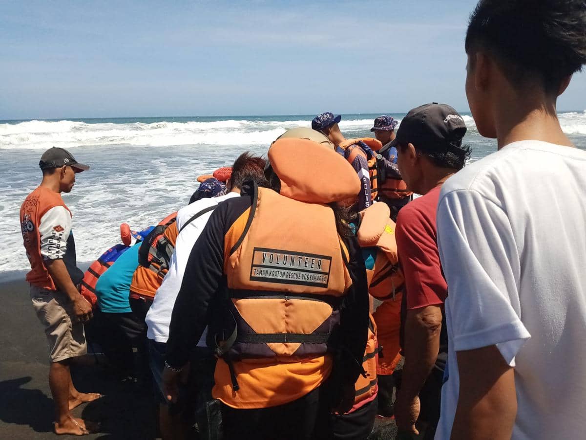 Nelayan Hilang di Pantai Baru Bantul Ditemukan Meninggal Dunia
