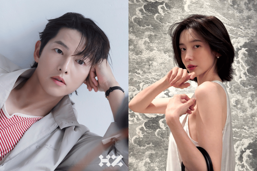 Song Joong Ki dan Park Ji Hyun (instagram.com/highziumstudio | instagram.com/voyavivirel)