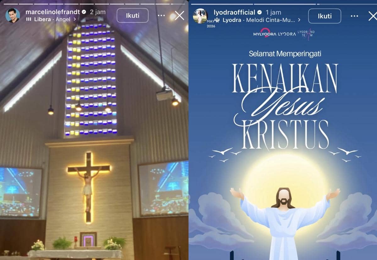 Ucapan Kenaikan Isa Almasih 2026 Artis Indonesia, Lyodra hingga Judika