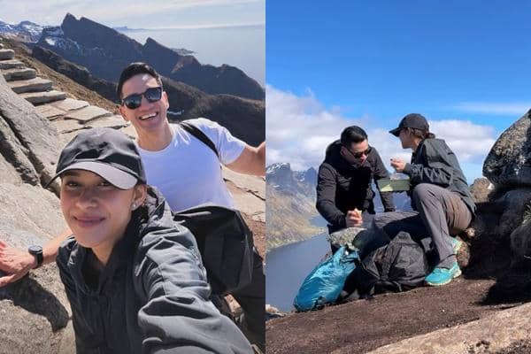 Nana Mirdad dan Andrew Hiking di Norwegia, Rayakan Anniversary ke-20