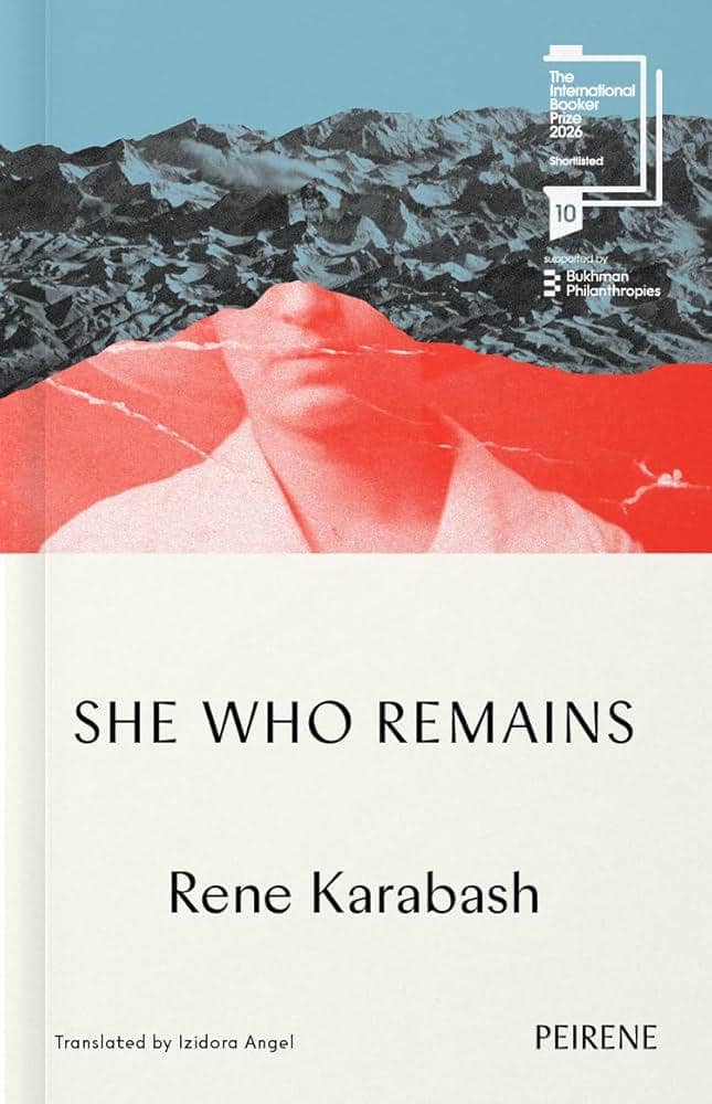Cover buku "She Who Remains"