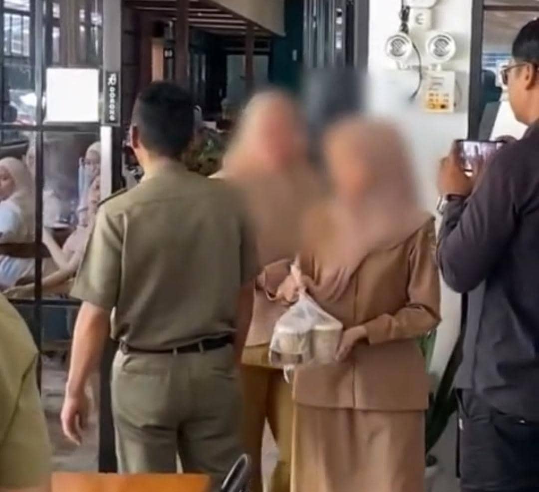 Tangkapan layar video rekaman BKPSDM Palembang (Dok. IDN Times)