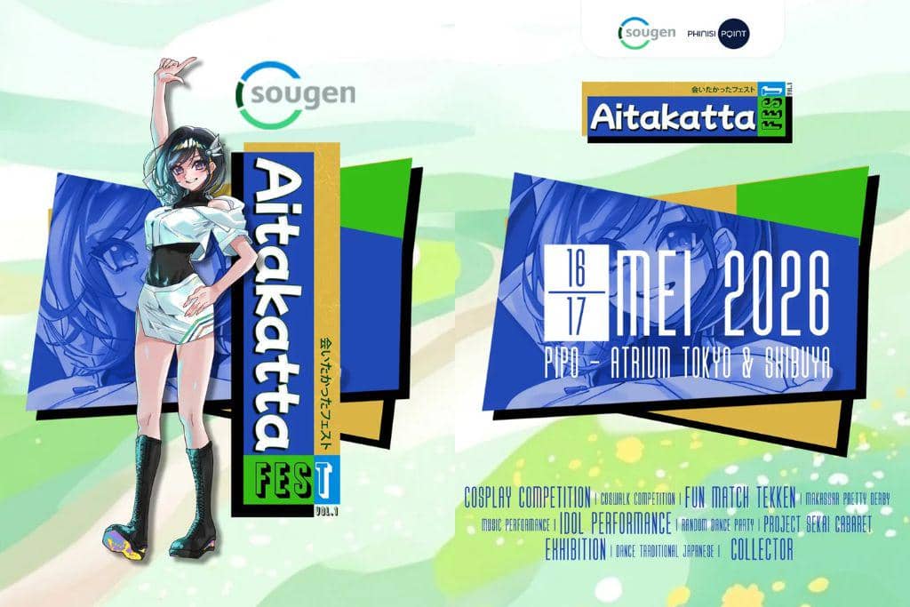 Aitakatta Fest Digelar Weekend Ini, Pencinta Pop Culture Wajib Datang!