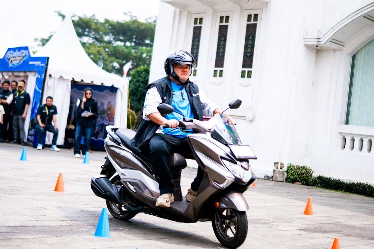 Suzuki Libatkan 300 Rider di Burgman Fun Rally 2026