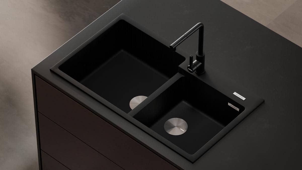 kitchen sink Velvet Series dari MODENA