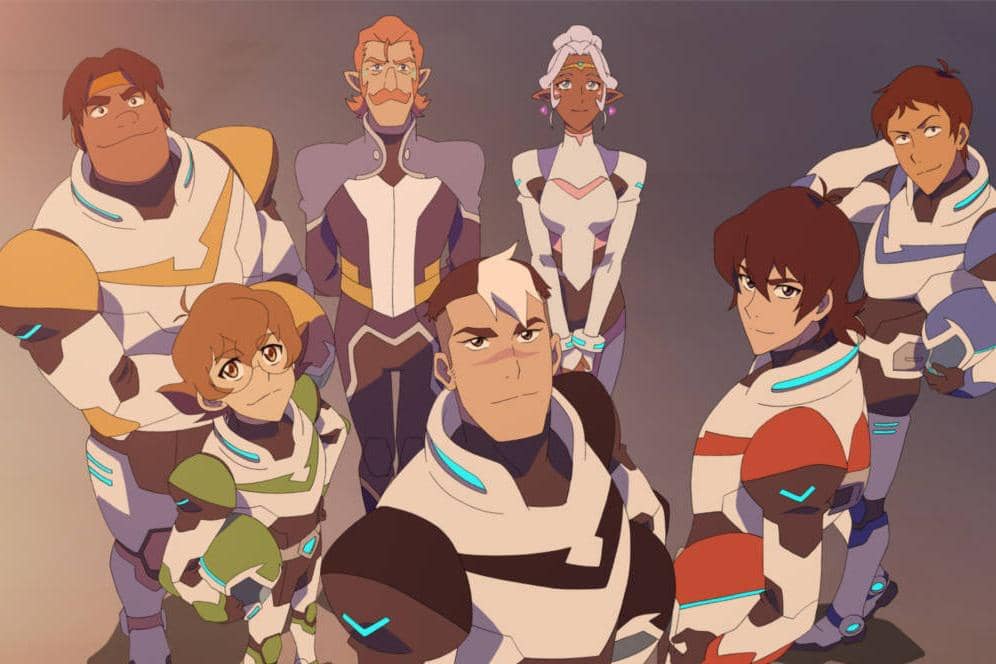 adegan dalam serial Voltron: Legendary Defender