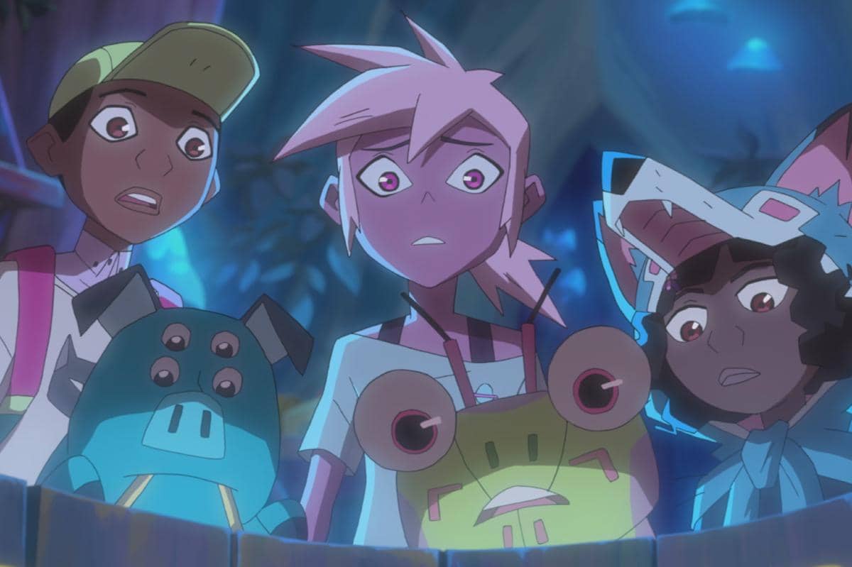 adegan dalam serial Kipo and the Age of Wonderbeasts