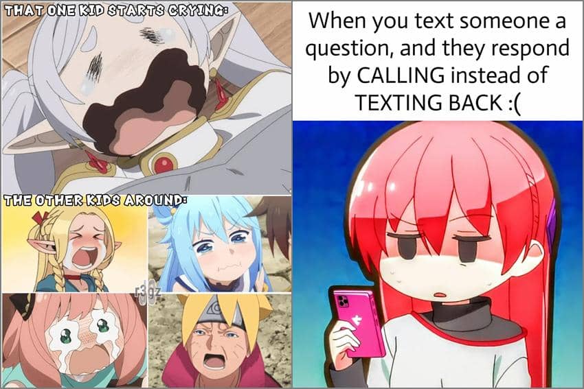 8 Meme Anime tentang Momen Menyebalkan, Bikin Kesal!
