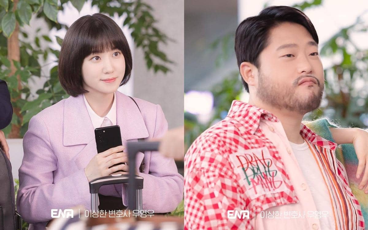 Park Eun Bin dan Im Sung Jae di drama Extraordinary Attorney Woo