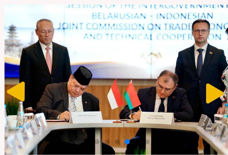 Indonesia Belarus Teken Kerja Sama Rp7 Triliun, Fokus Pupuk hingga Industri