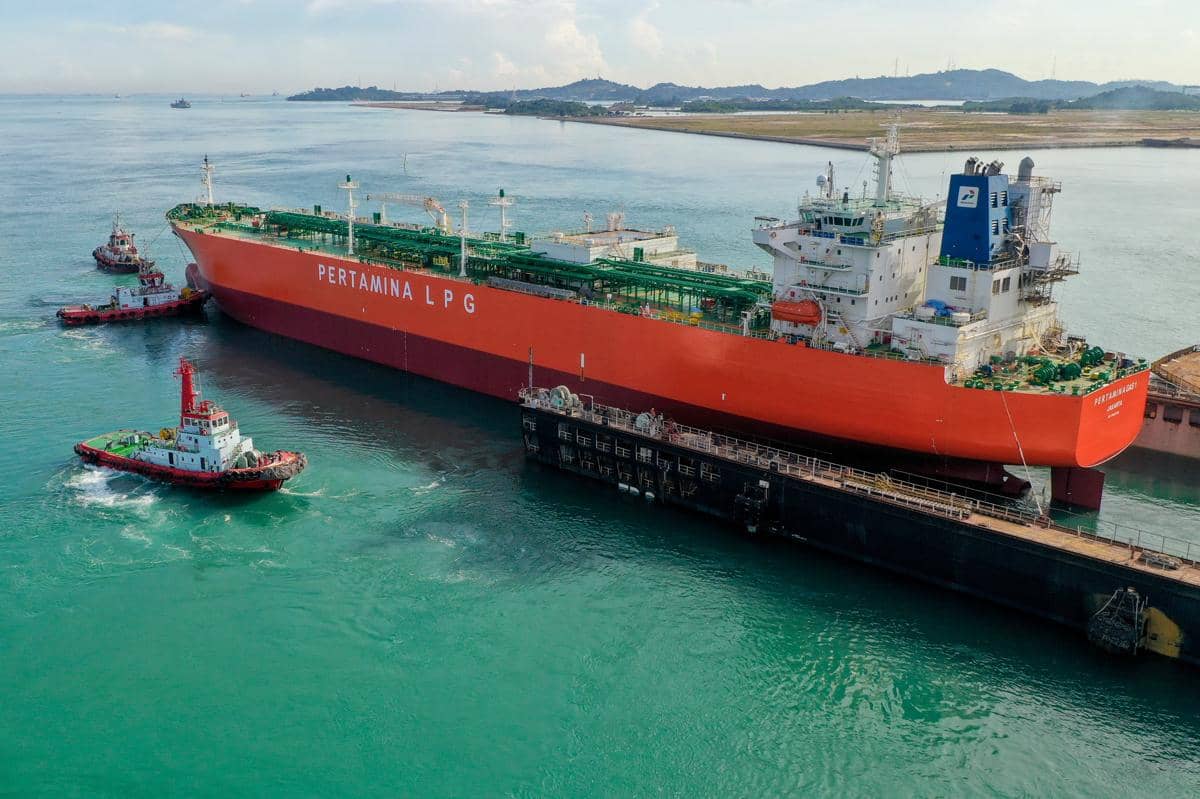 Pertamina Kerahkan Kapal Berkapasitas 80 Ribu Ton buat Pasok LPG