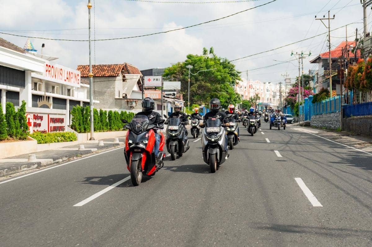 Touring JMC 2026 Jelajahi Lampung Bersama MAXI Yamaha