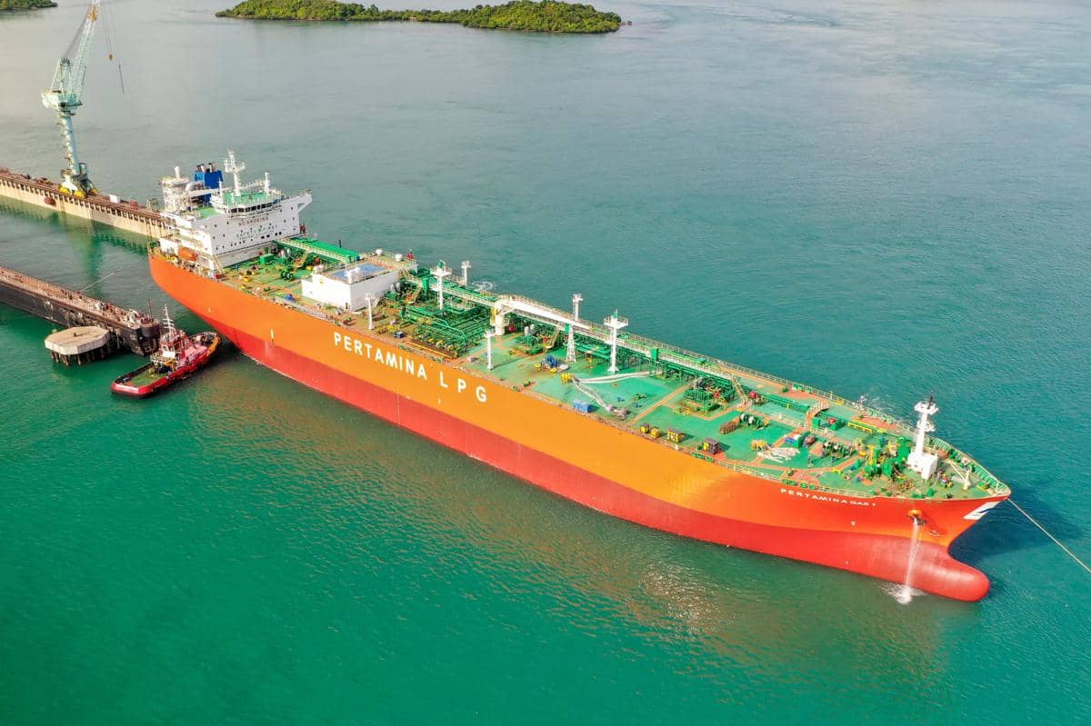 Pertamina Kerahkan Kapal Berkapasitas 80 Ribu Ton buat Pasok LPG