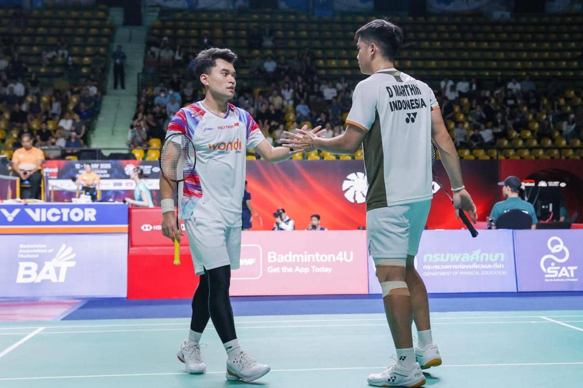 Leo/Daniel Jadi Harapan Terakhir Indonesia di Thailand Open 2026