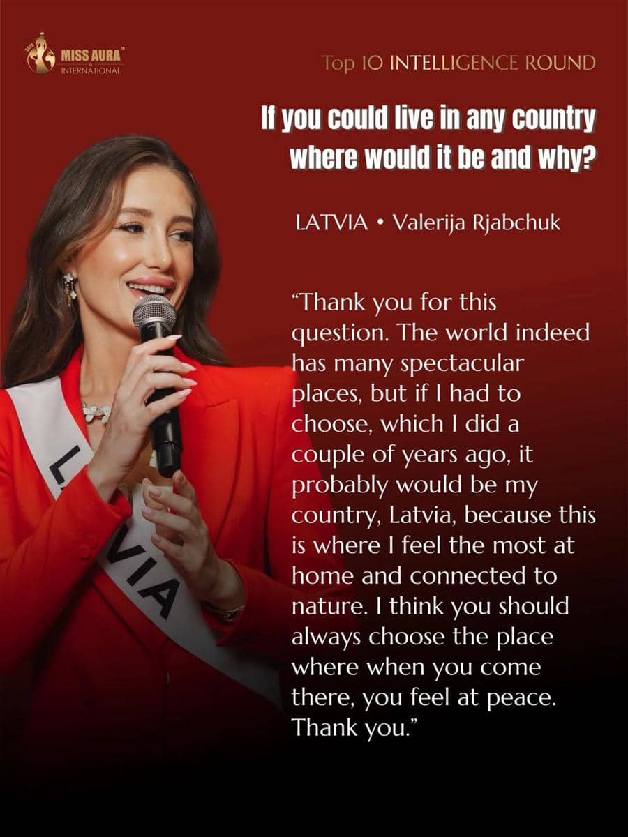Potret Intelligence Round Miss Aura International 2026