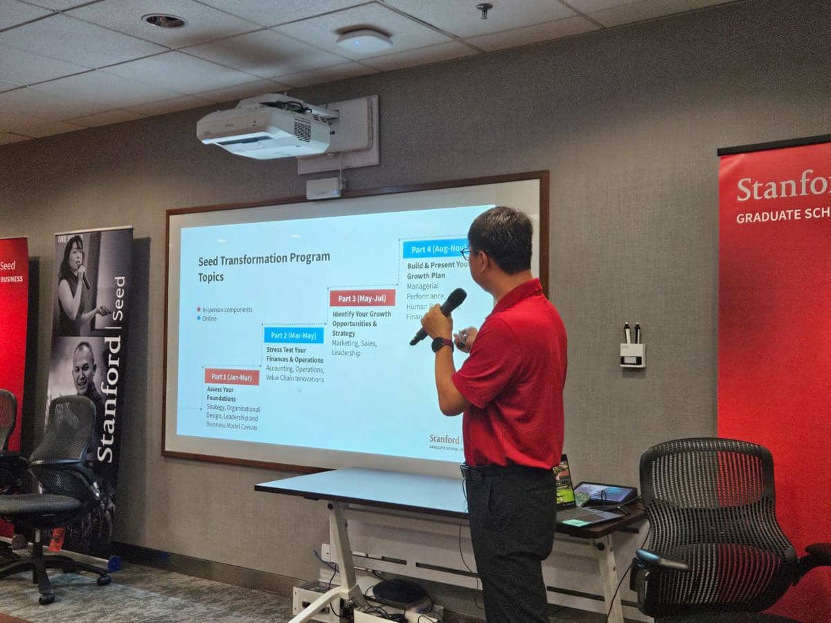 Program Pelatihan Bisnis Stanford Seed Berikan Beasiswa untuk Pengusaha Indonesia