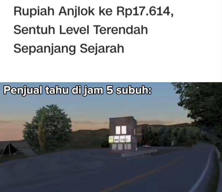 meme dolar naik