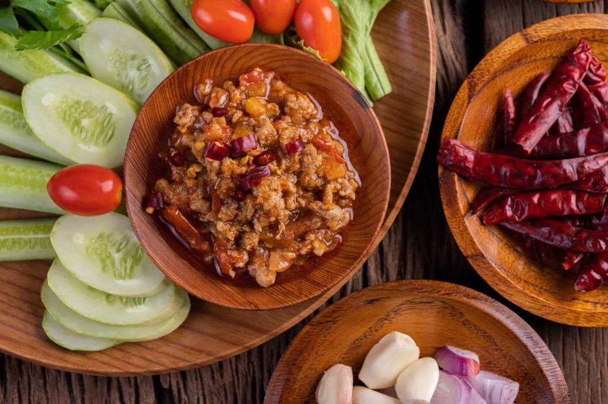 ilustrasi sambal tempe 