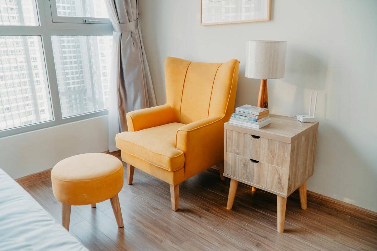 ilustrasi furnitur simpel