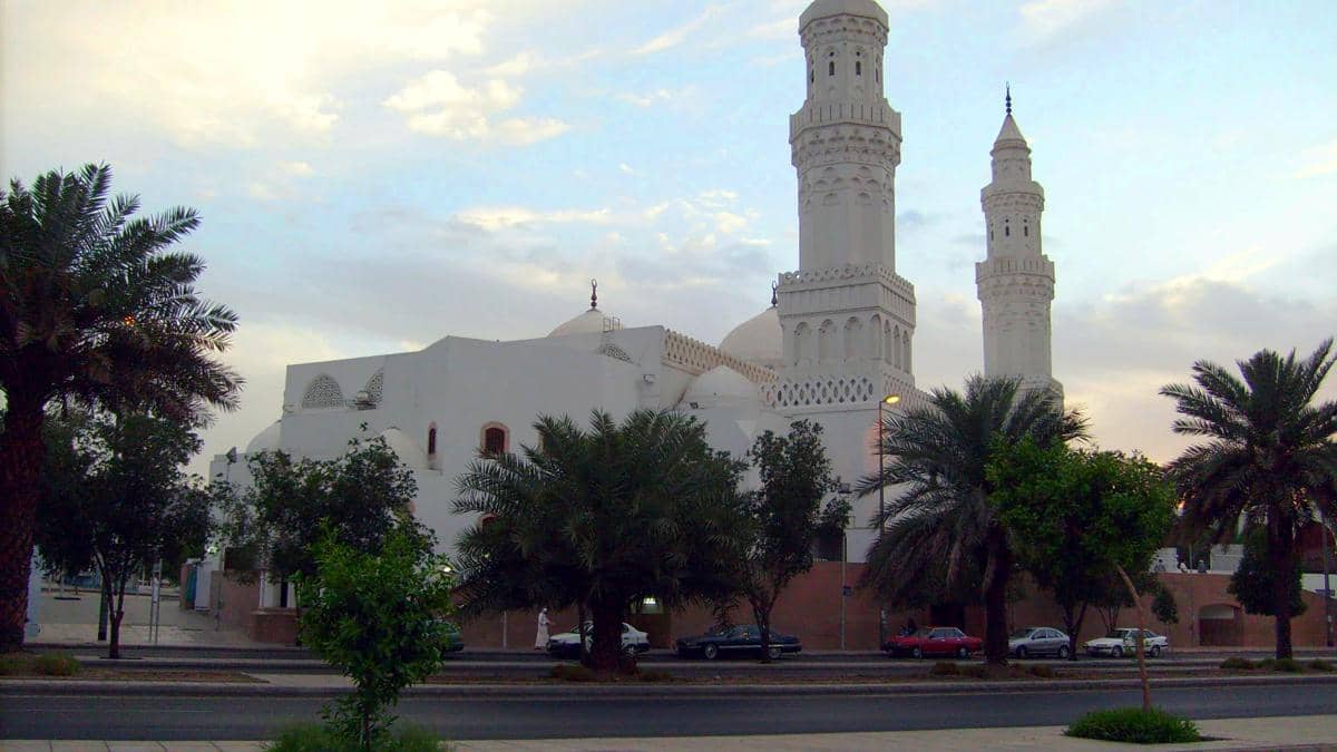 potret Masjid Qiblatain