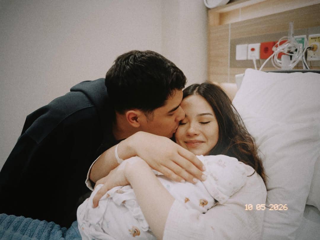 momen kelahiran Alyssa Daguise